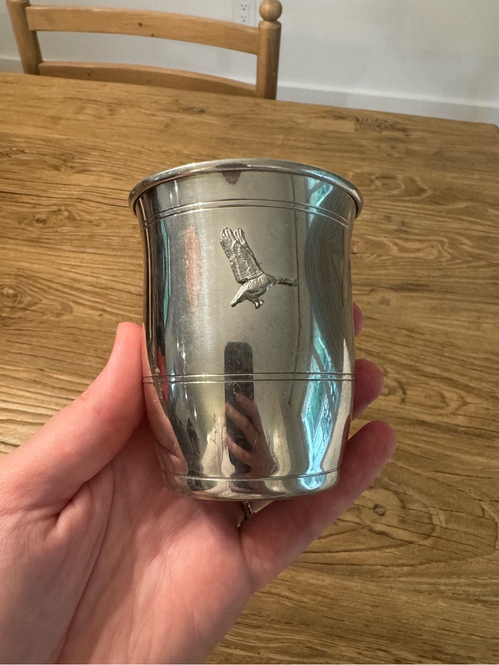 Salisbury Pewter Handcrafted Chesapeake Bay Fine Pewter Cup